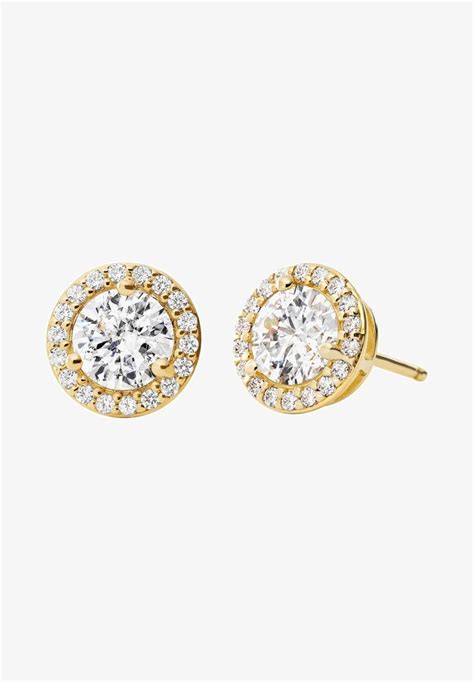 michael kors ohrringe gold sale|Michael Kors gold earrings.